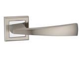 Дверная ручка "МVM", модель "FRIO" z1215 SN/CP (матовый никель/полированный хром)