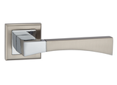 Дверная ручка "МVM", модель "TiA" z1257 SN/CP (матовый никель/полированный хром)