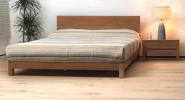 Двуспальные деревянные кровати в Японском стиле